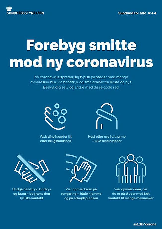 forebyg coronavirus
